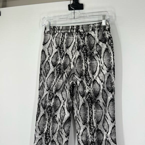 I.AM.GIA Slater Snake Print Zip-Front Pants High Rise - Picture 7 of 8